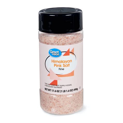 This aluminum free long lasting deodorant comes packed with 5 odor fighting ingredients so you can feel confident that you're protected. . Himalayan salt walmart